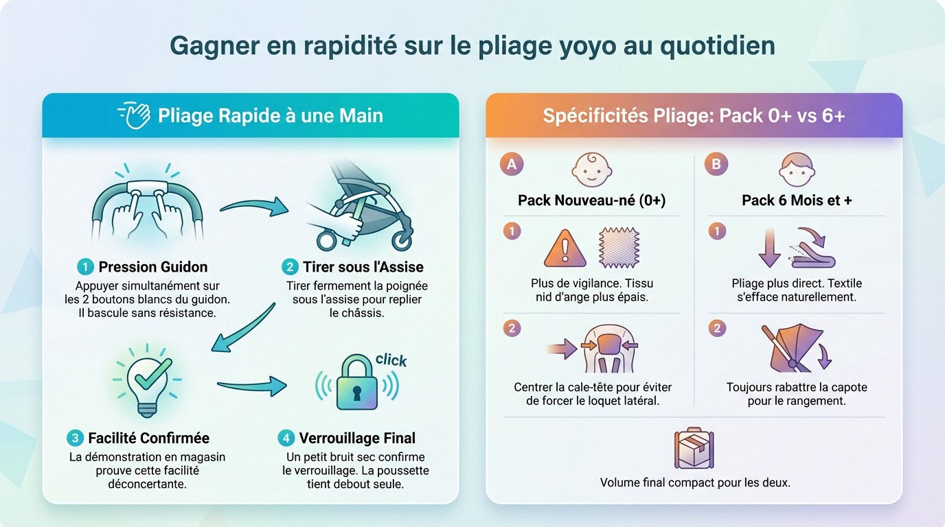 Pliage compact YOYO